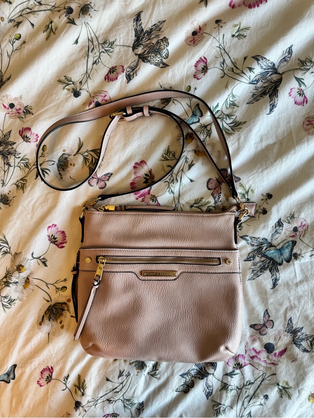 Poppy & Peonies the EVERYDAY CROSSBODY blush